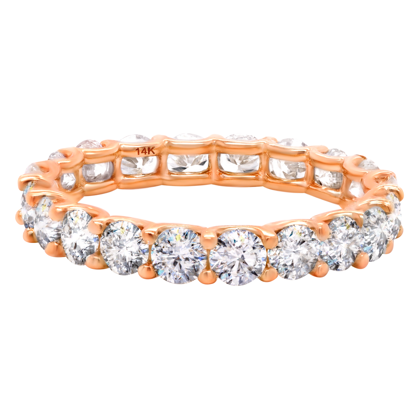 14k Gold Classic Eternity Band