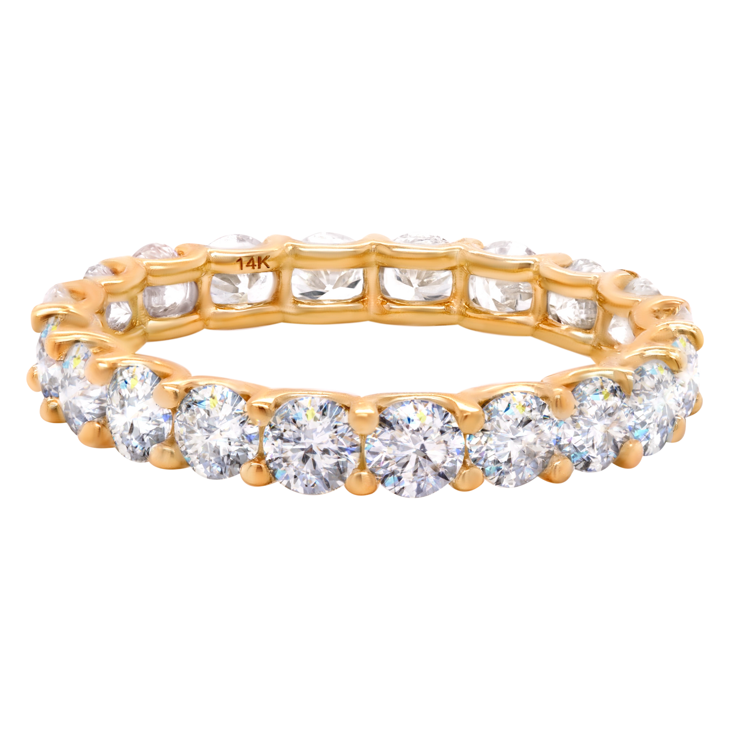 14k Gold Classic Eternity Band