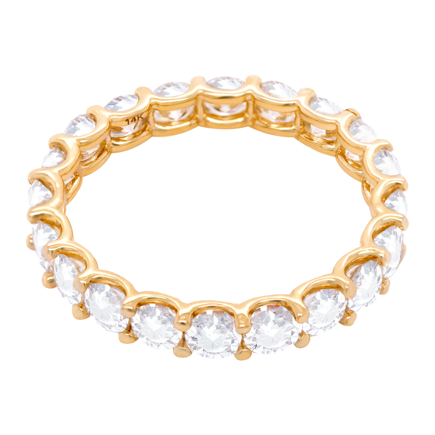 14k Gold Classic Eternity Band