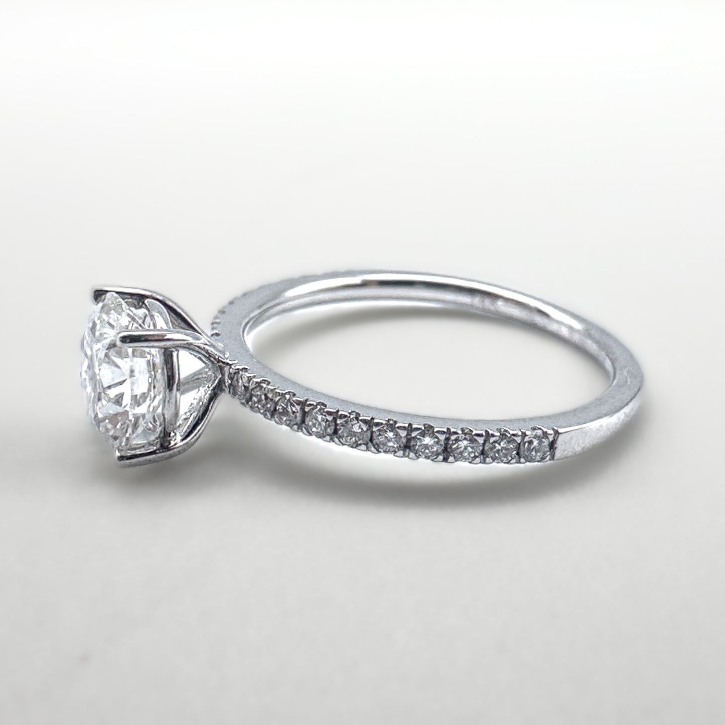 Engagement Ring: Side Sparkle