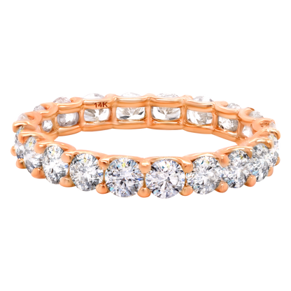 14k Gold Classic Eternity Band