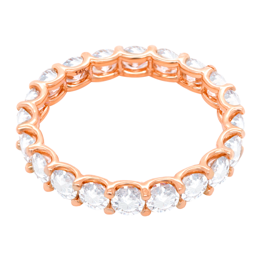 14k Gold Classic Eternity Band