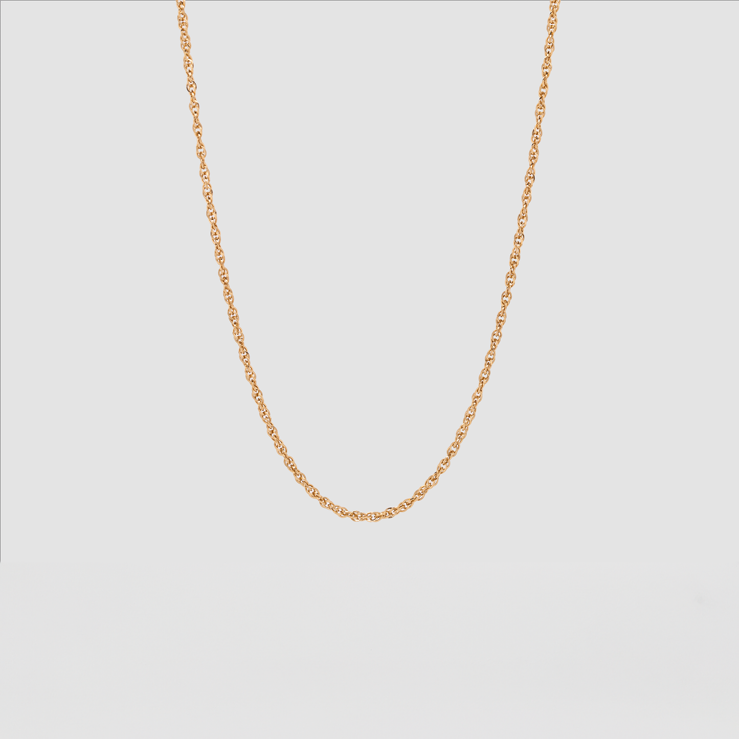 French Rope Chain Necklace