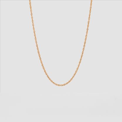 French Rope Chain Necklace