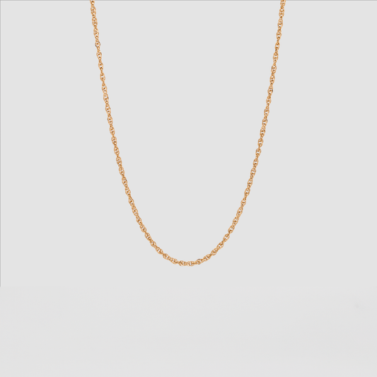 French Rope Chain Necklace